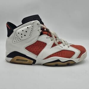 Nike Air Jordan 6 Retro Gatorade White Orange Mens Size 11.5 384664-145